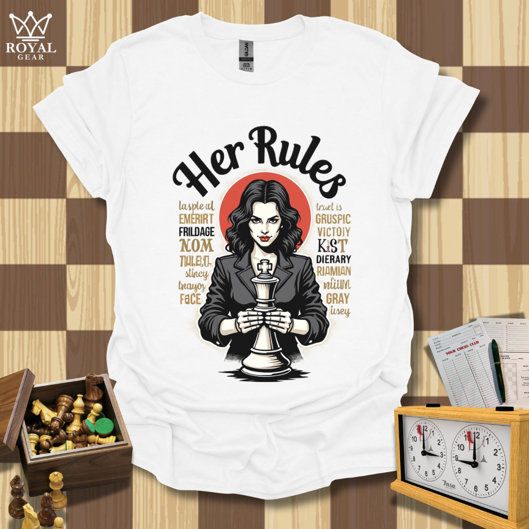 Queen Moves Chess T-Shirt