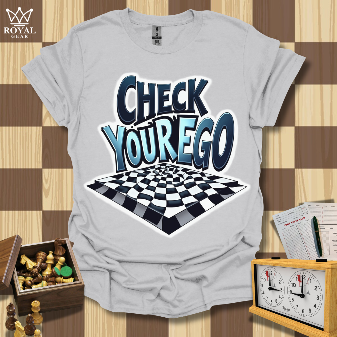 Check Your Ego Chess T-Shirt