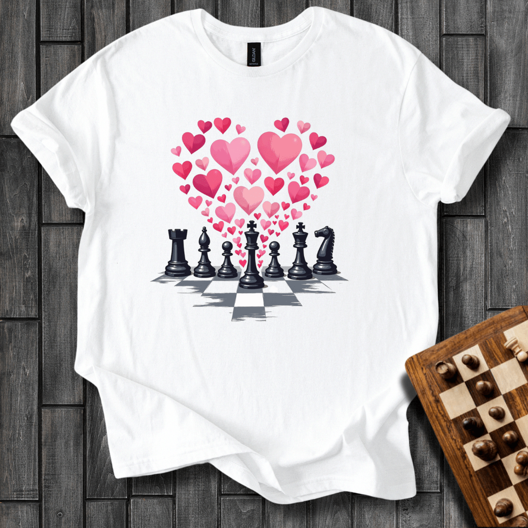 Love Conquers All Chess T-Shirt