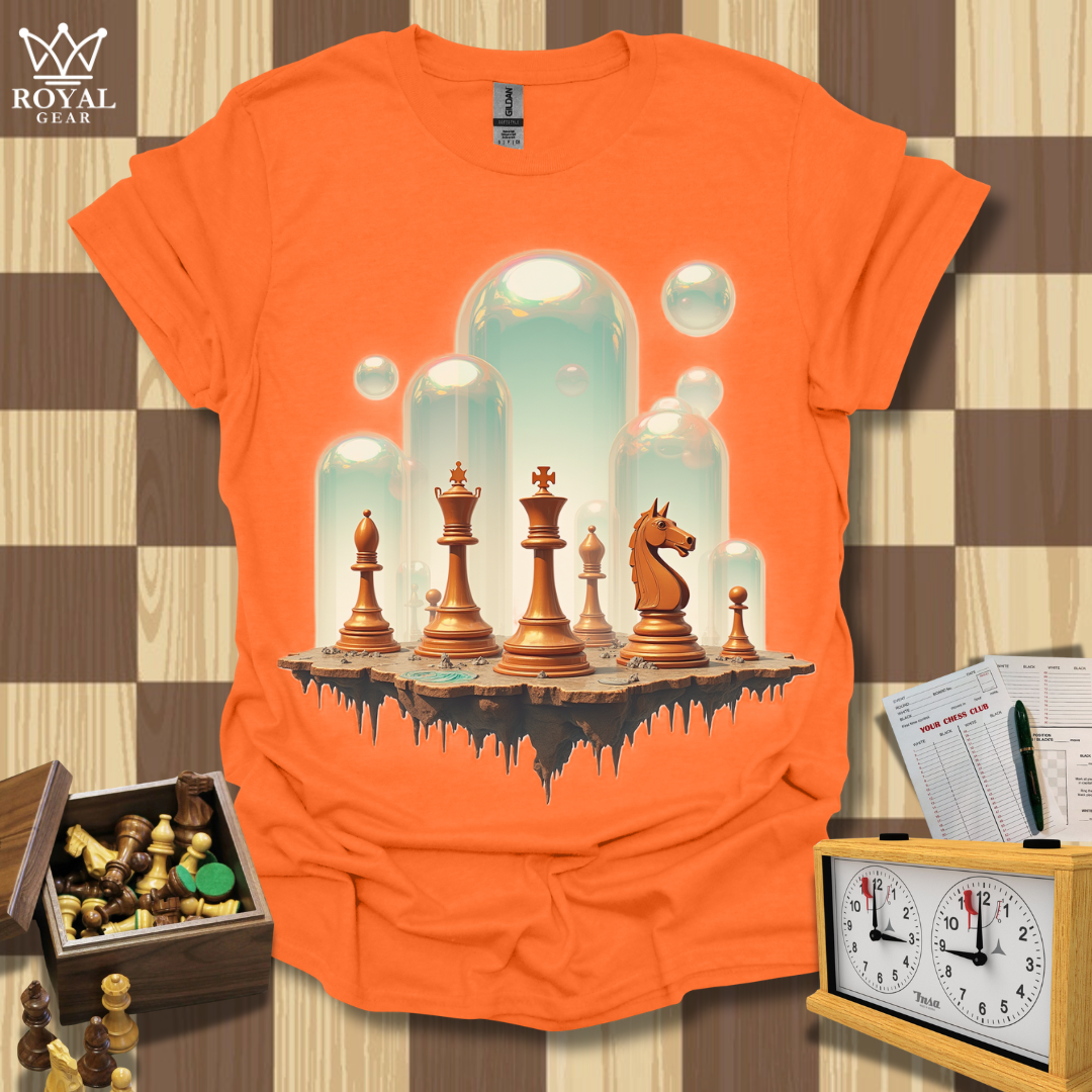 Retro Futurism Chess T-Shirt