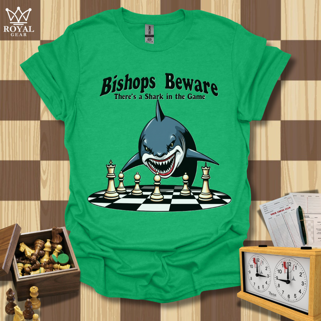 Shark Attack Chess T-Shirt