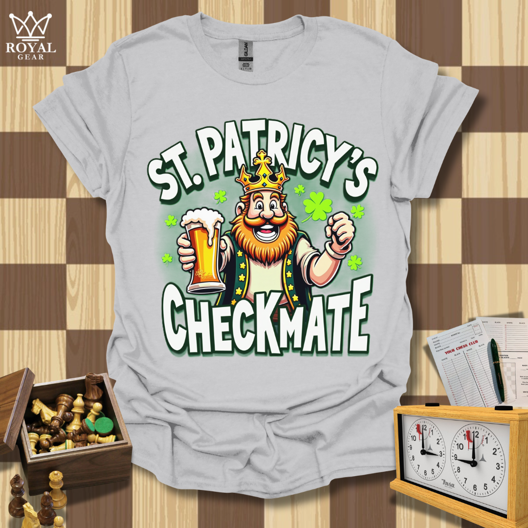 St. Patrick's Checkmate Chess T-Shirt