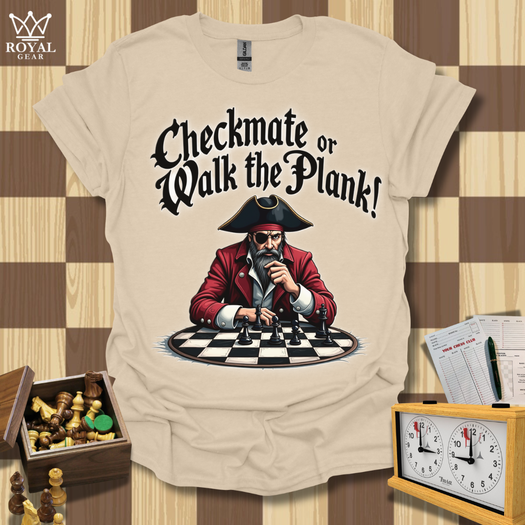 Pirate Gambit Chess T-Shirt