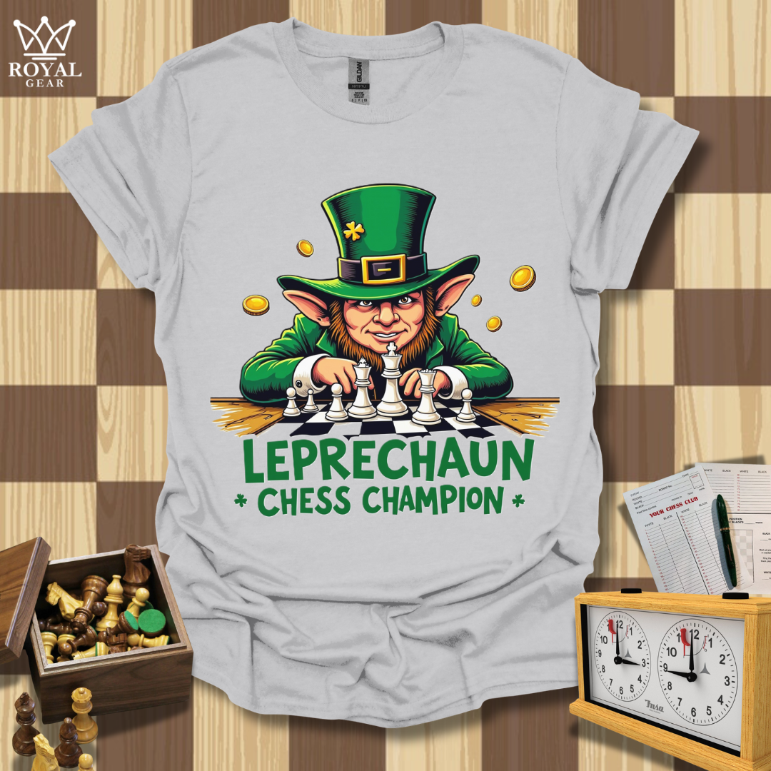 Leprechaun Chess Champion T-Shirt