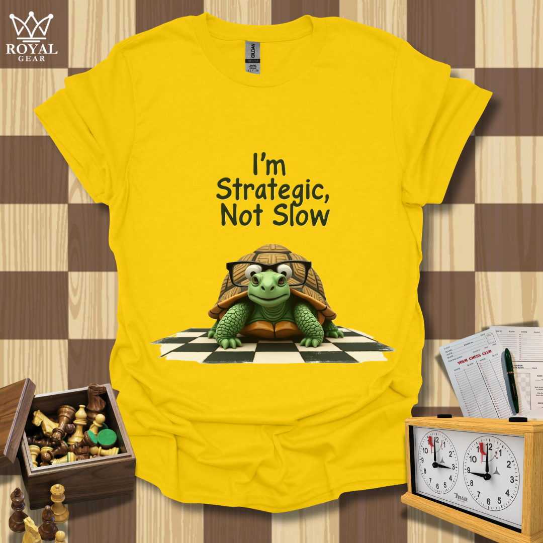 Turtle Patience And Tactics Chess T-Shirt