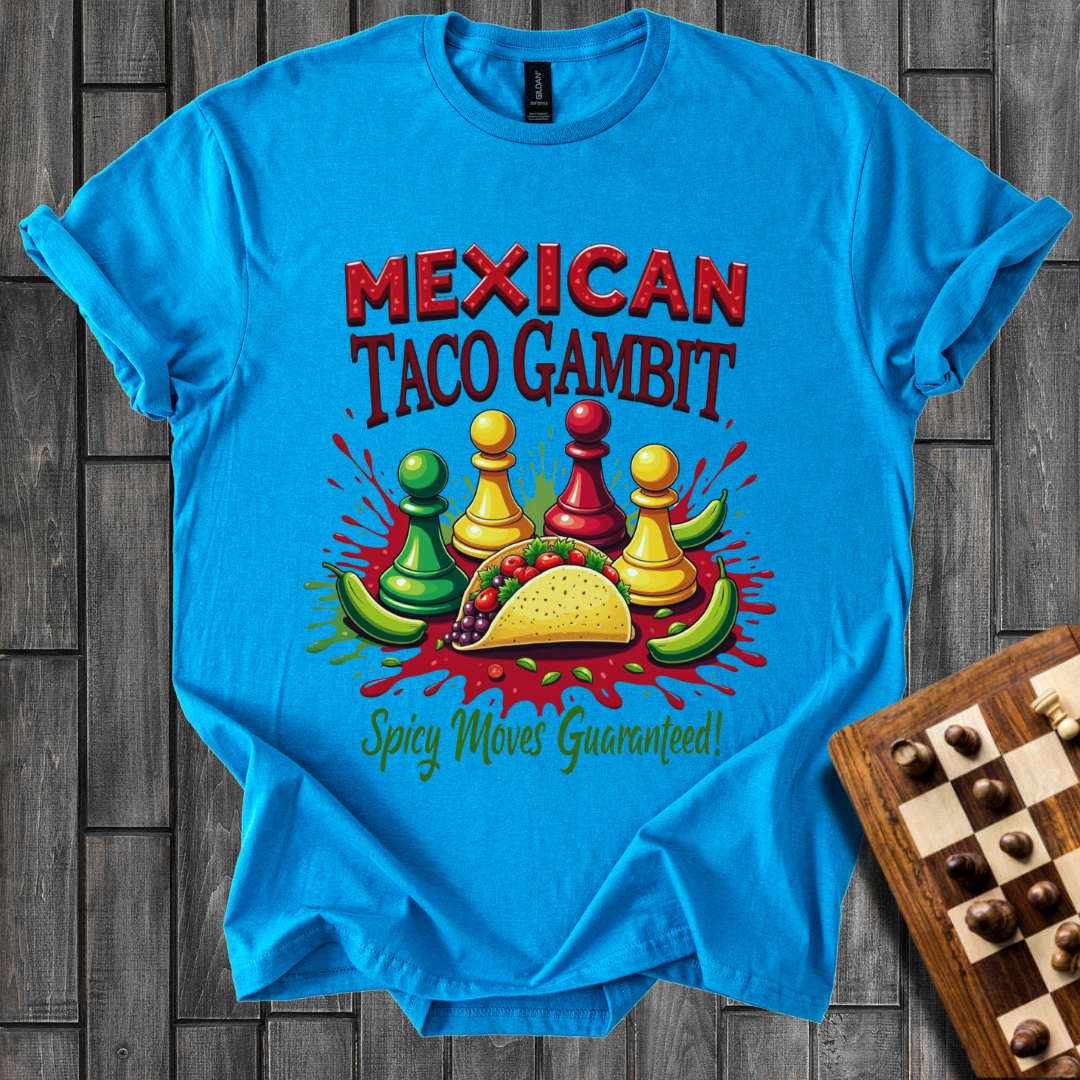 Taco Gambit Chess T-Shirt