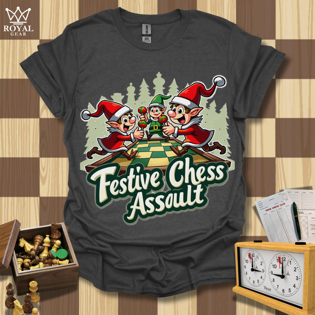 Jolly Elf Chess T-Shirt