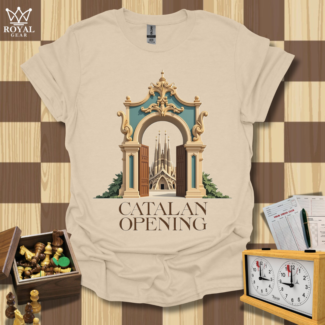 Catalan Opening Chess T-Shirt