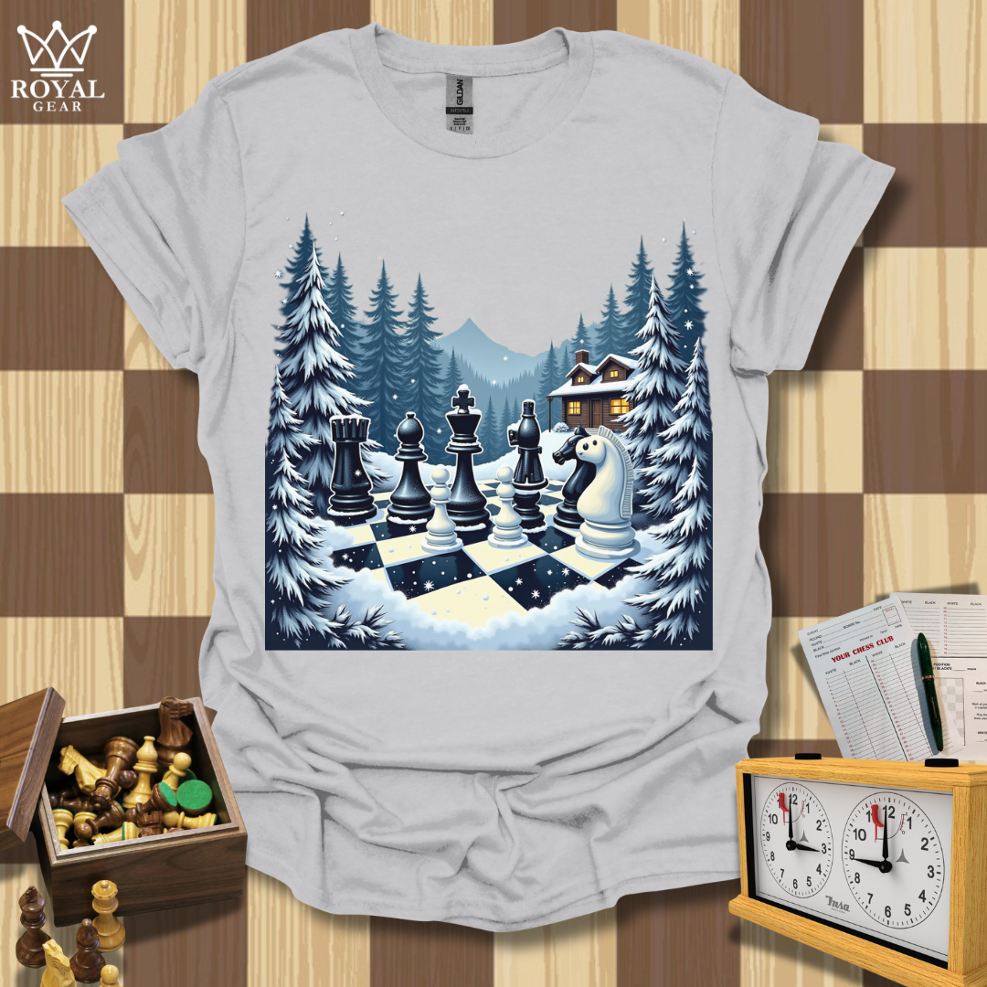 Winter Strategy Chess T-Shirt