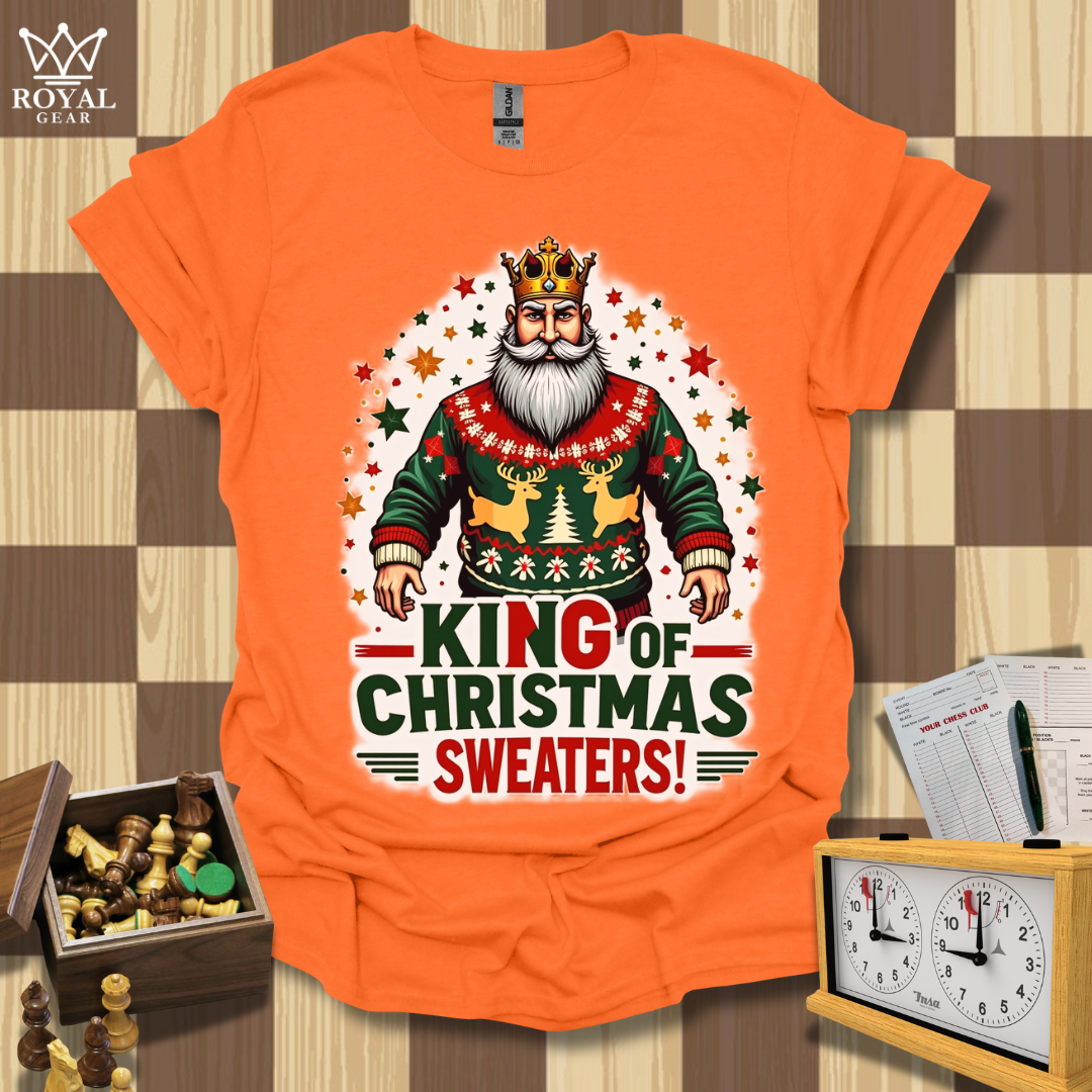 King of Christmas Moves Chess T-Shirt