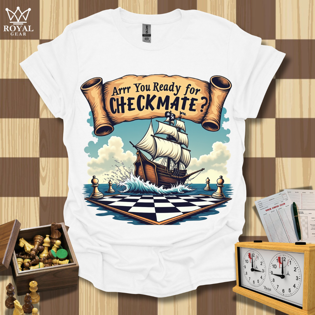 Arrr Pirat Checkmate Chess T-Shirt