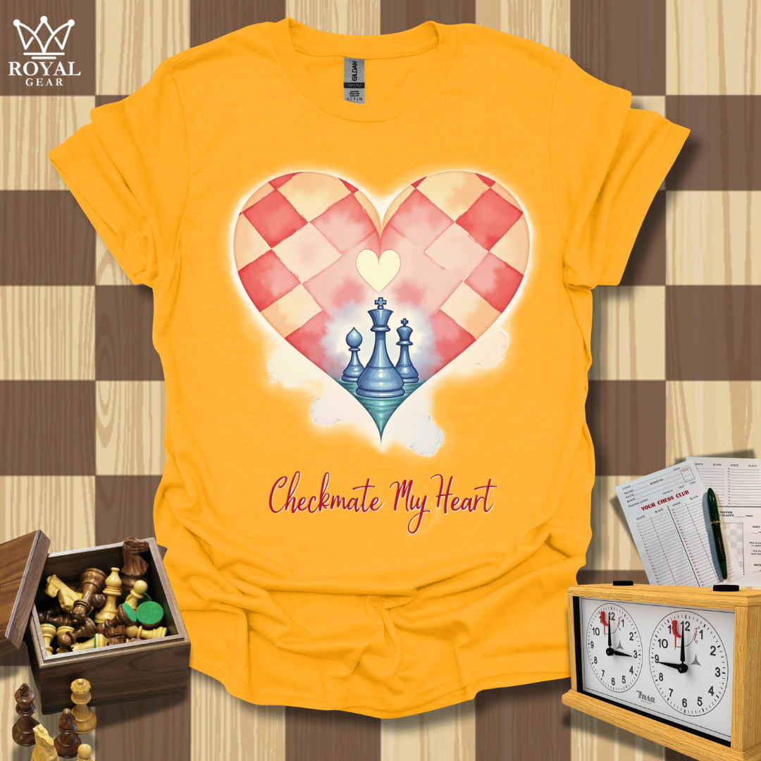 Checkmate My Heart Chess T-Shirt