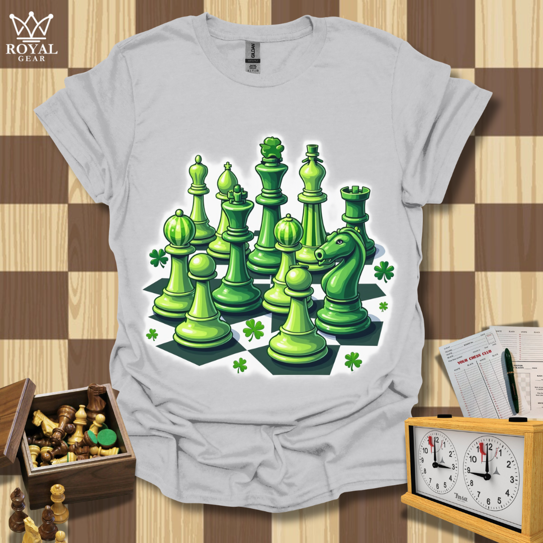 Masters of the Emerald Board Chess T-Shirt