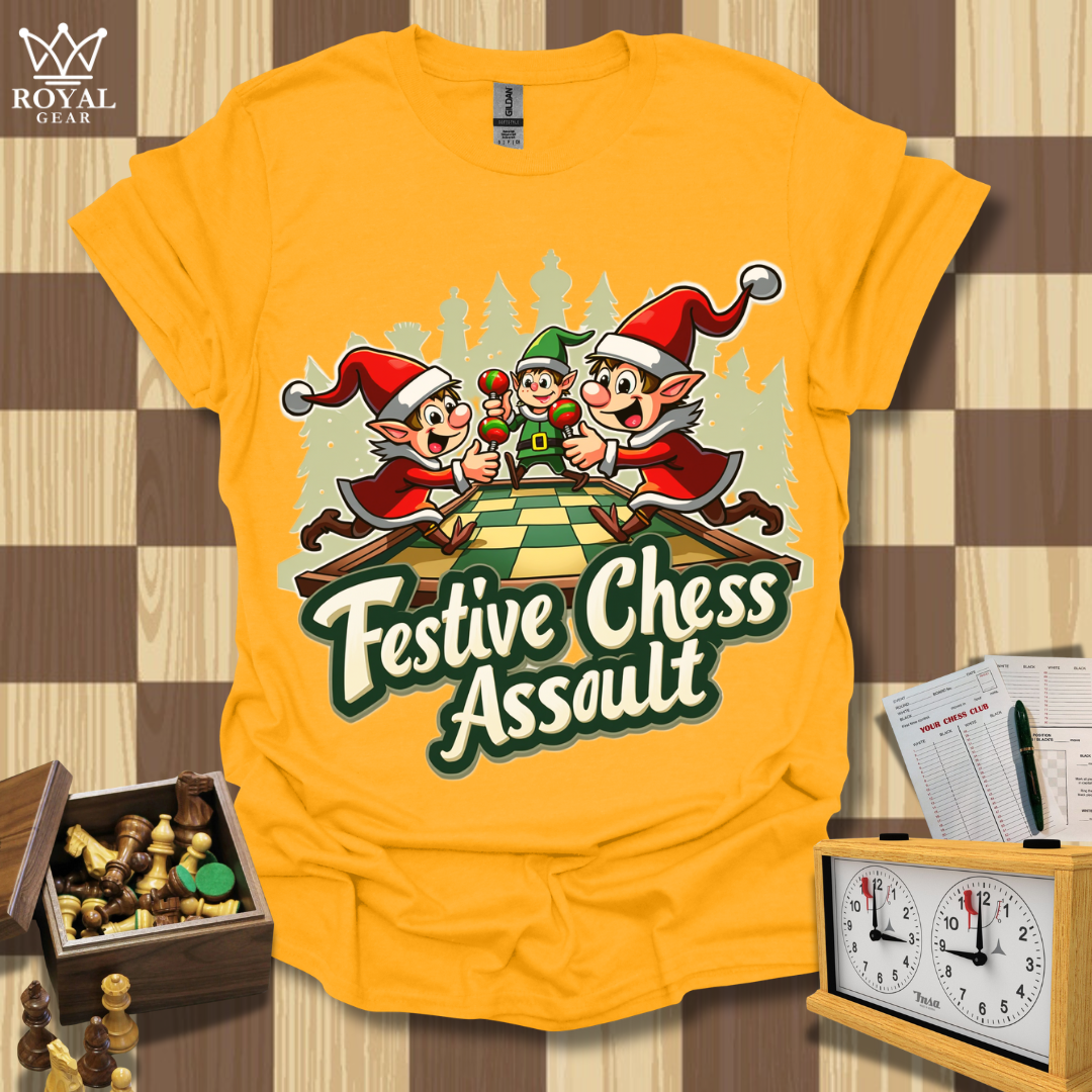 Jolly Elf Chess T-Shirt