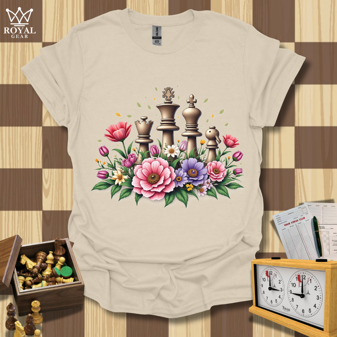 Floral Chess T-Shirt