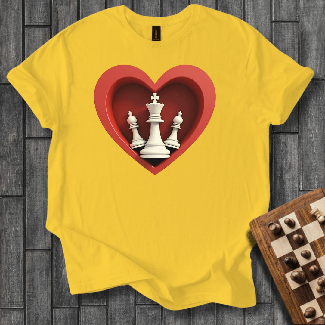 Royal Heart Chess T-Shirt