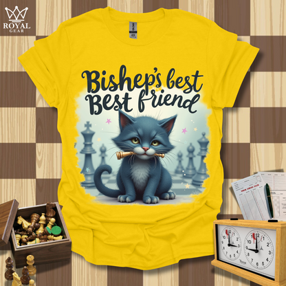 Paw-sitional Bishop Chess T-Shirt