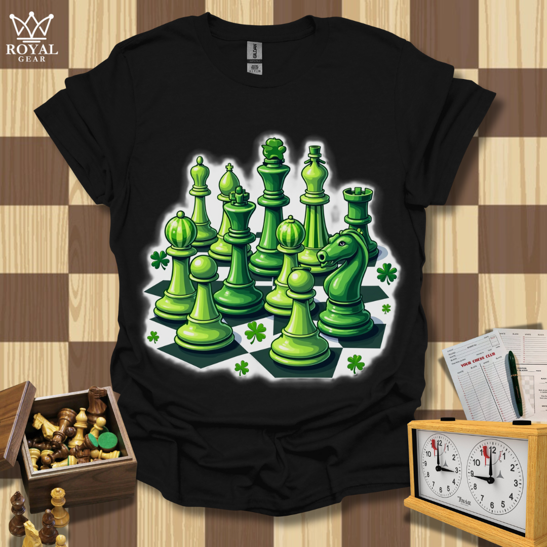 Masters of the Emerald Board Chess T-Shirt