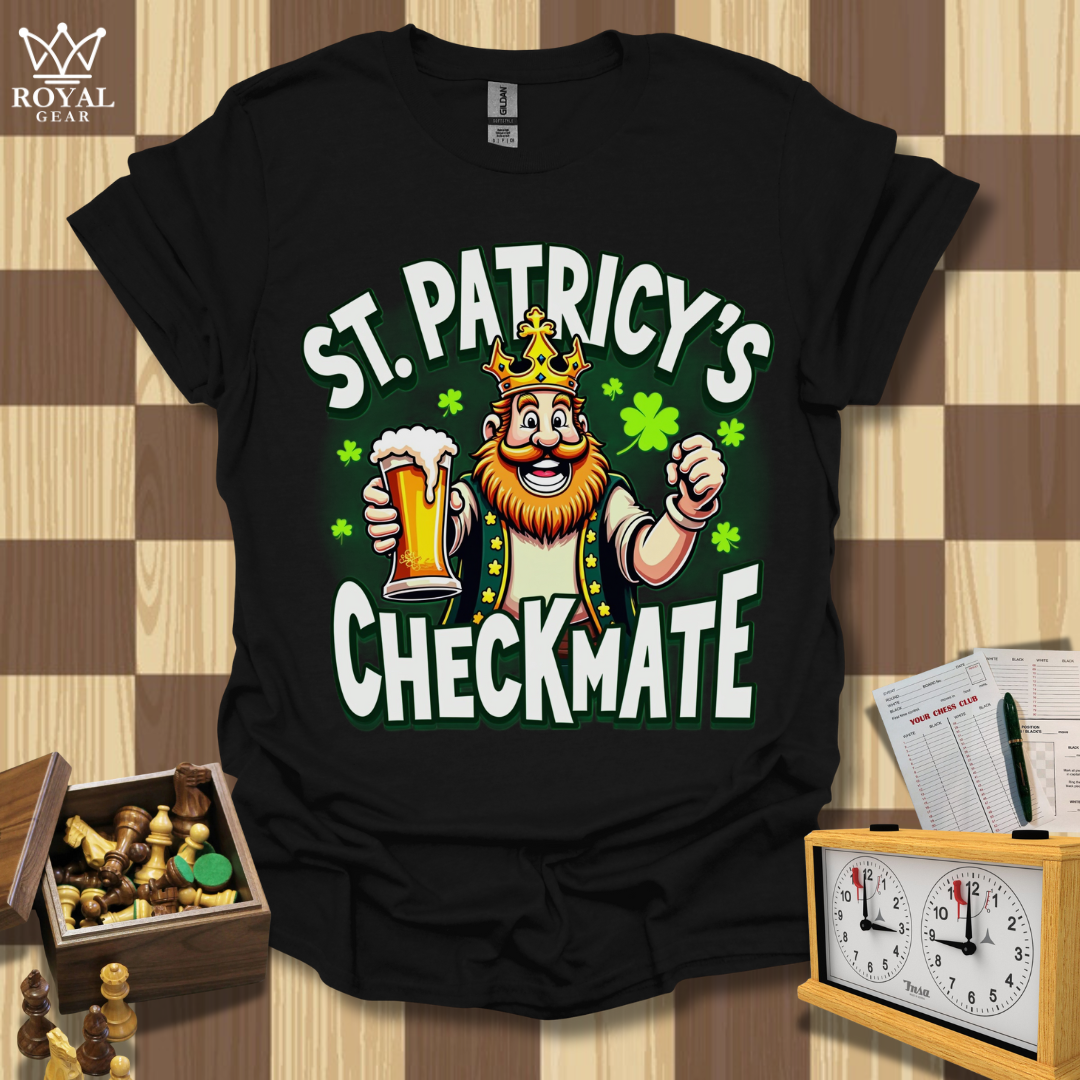 St. Patrick's Checkmate Chess T-Shirt