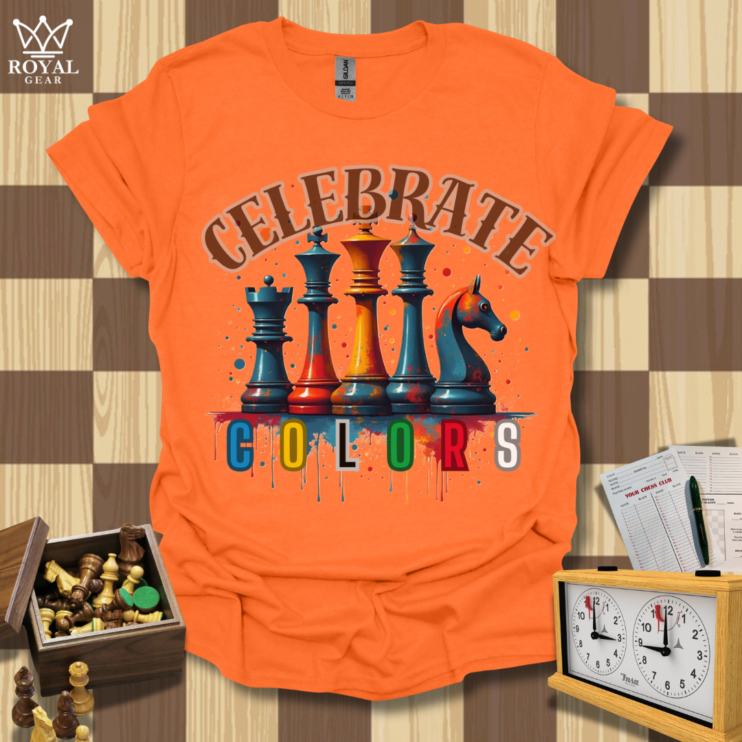 Futuristic Royalty Chess T-Shirt