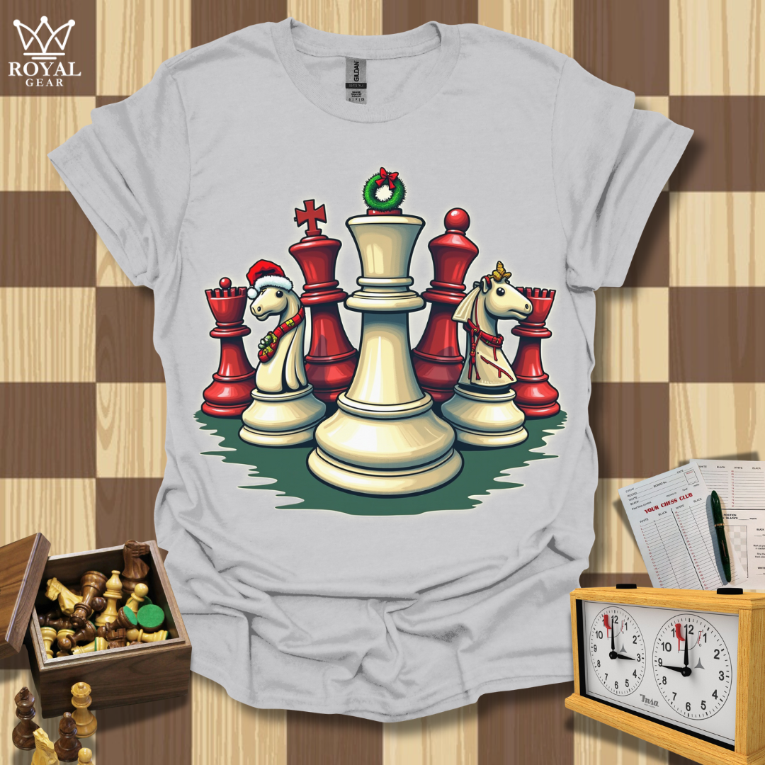 Yuletide Chess T-Shirt