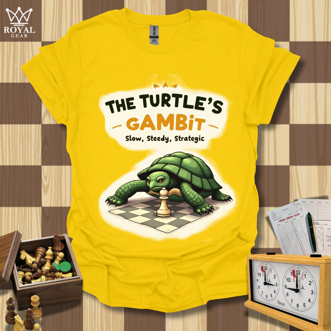 Turtle Wisdom Chess T-Shirt