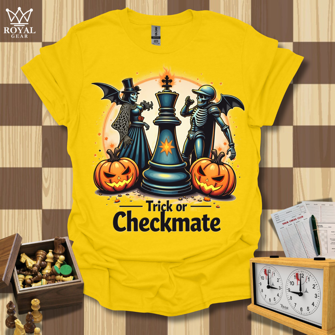 Trick Or Chackmate Chess T-Shirt