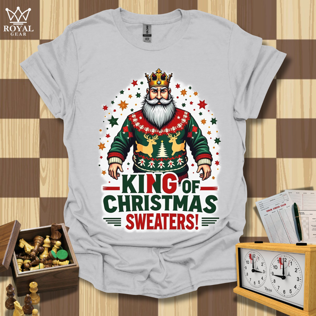 King of Christmas Moves Chess T-Shirt