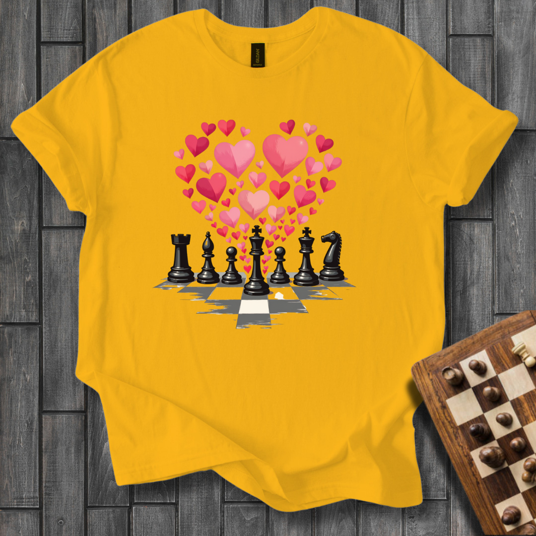 Love Conquers All Chess T-Shirt