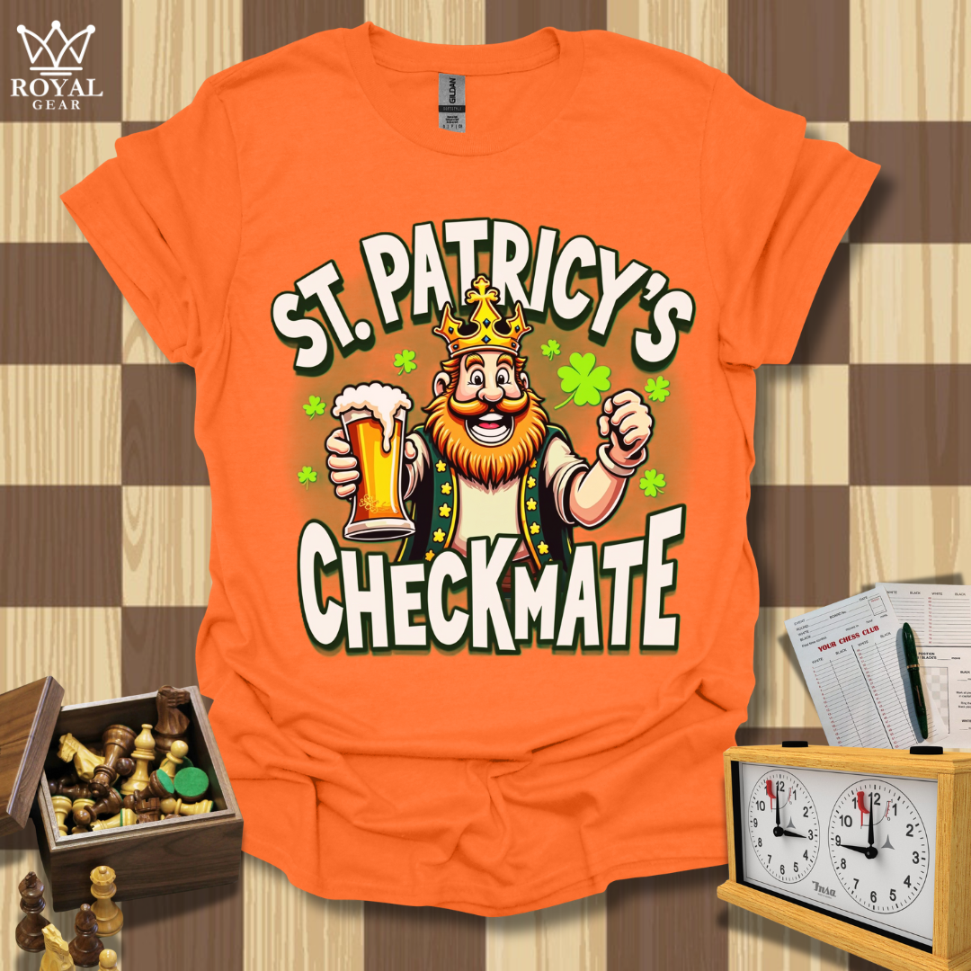 St. Patrick's Checkmate Chess T-Shirt