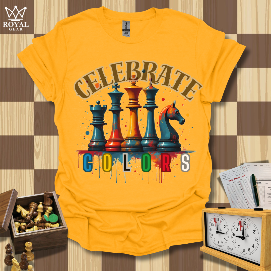 Futuristic Royalty Chess T-Shirt