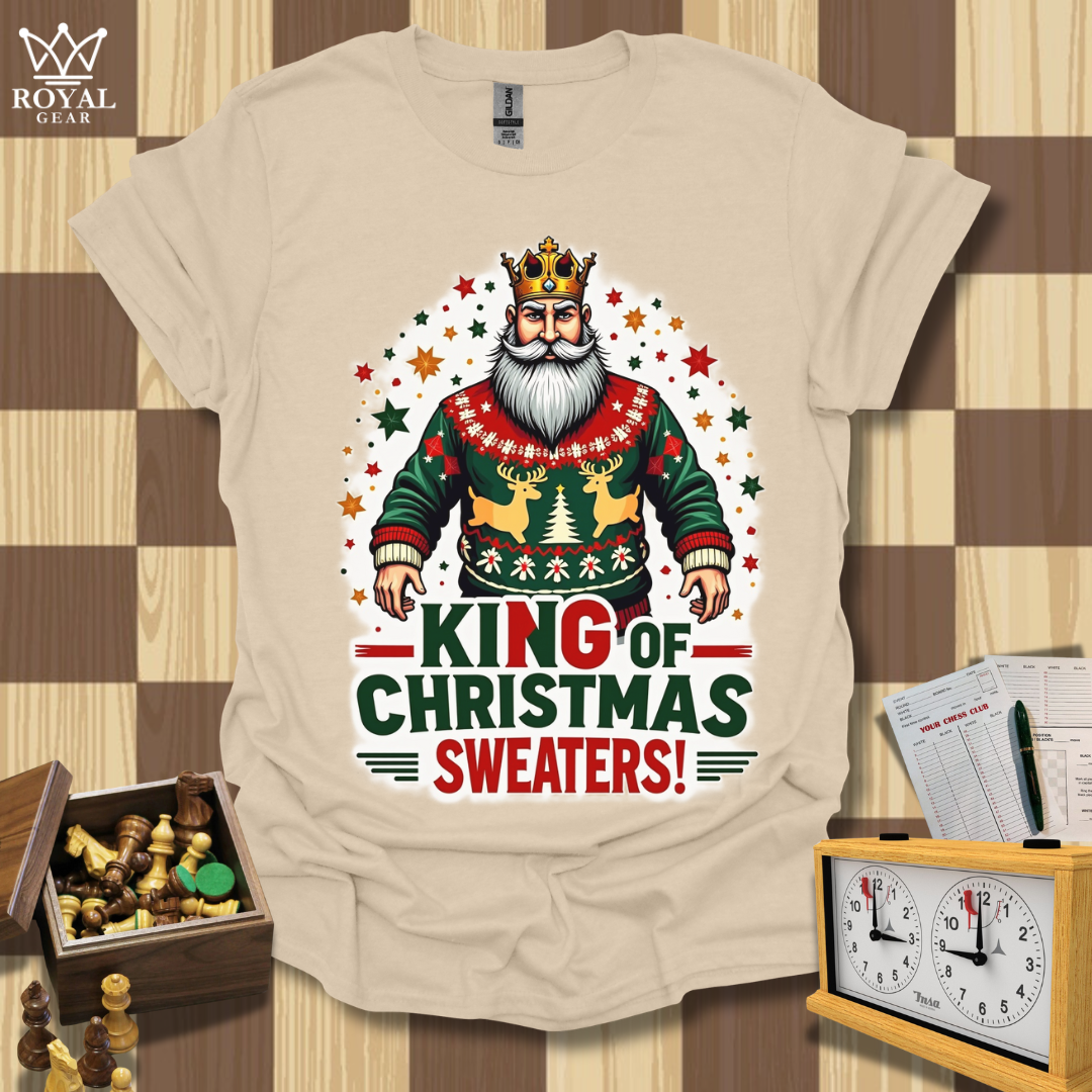 King of Christmas Moves Chess T-Shirt